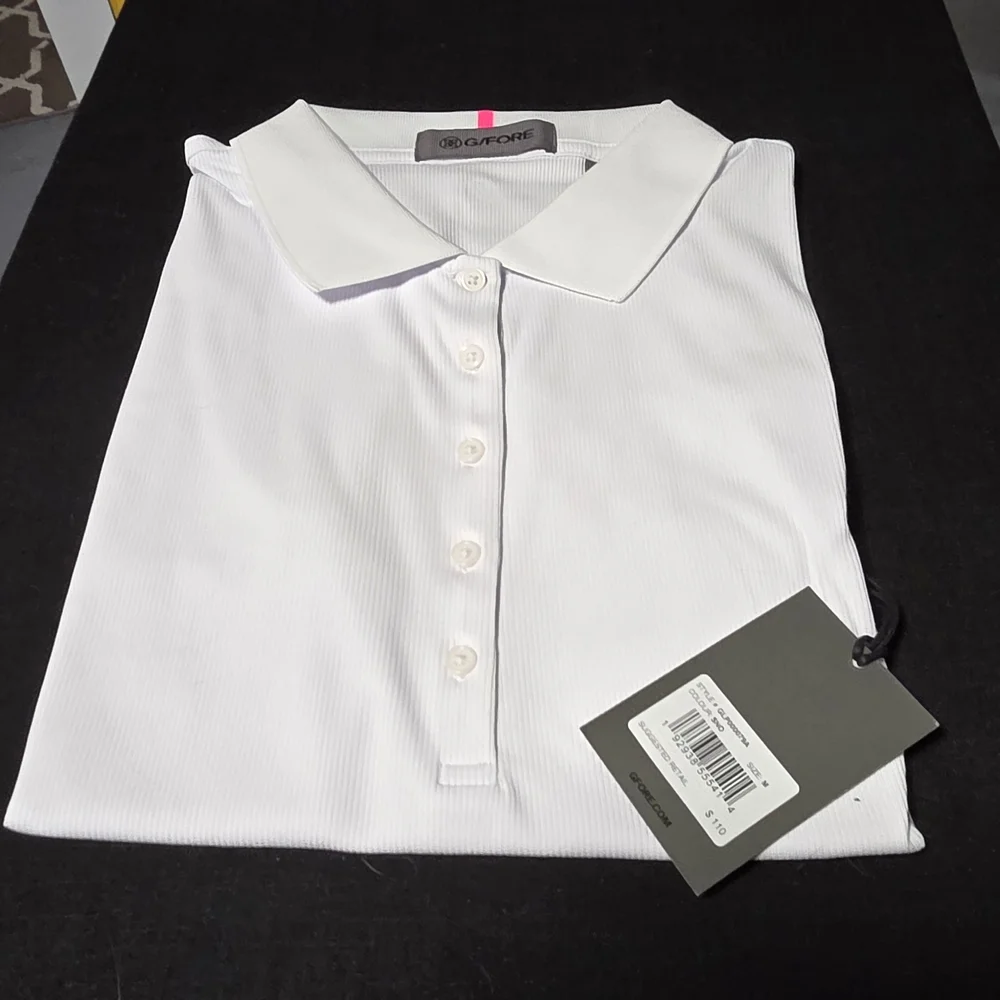 G/FORE White Polo — Bold Graphic Pack - Picture 11 of 14